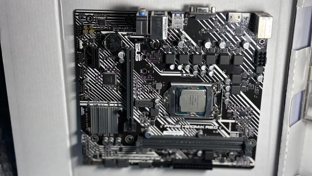 KIT UPGRADE PLACA MÃE, PROCESSADOR E COOLER. 