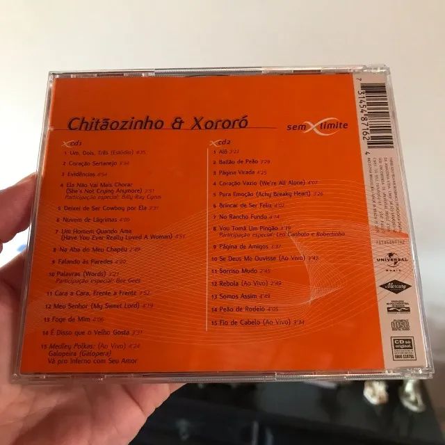 Cd Duplo - Chitãozinho e Xororó - Sem Limite - Foto 2