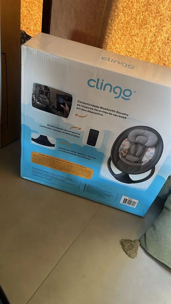 Cadeira de balanço para bebê Clingo - Foto 2