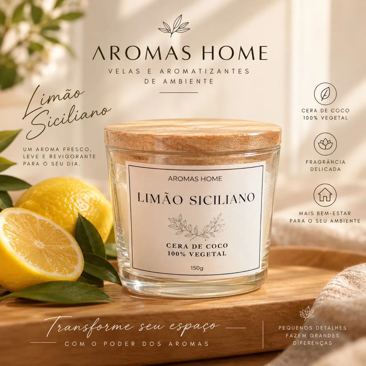 Velas aromáticas 