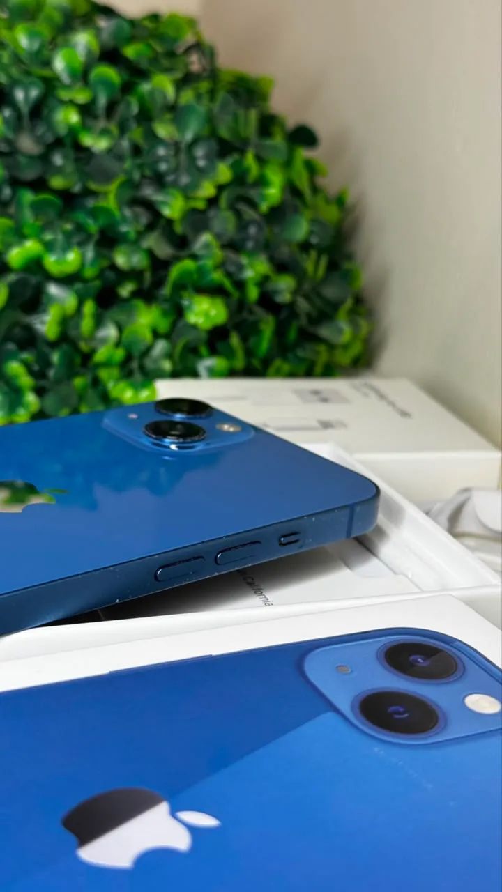 iPhone 13 azul 128gb impecável  - Foto 5