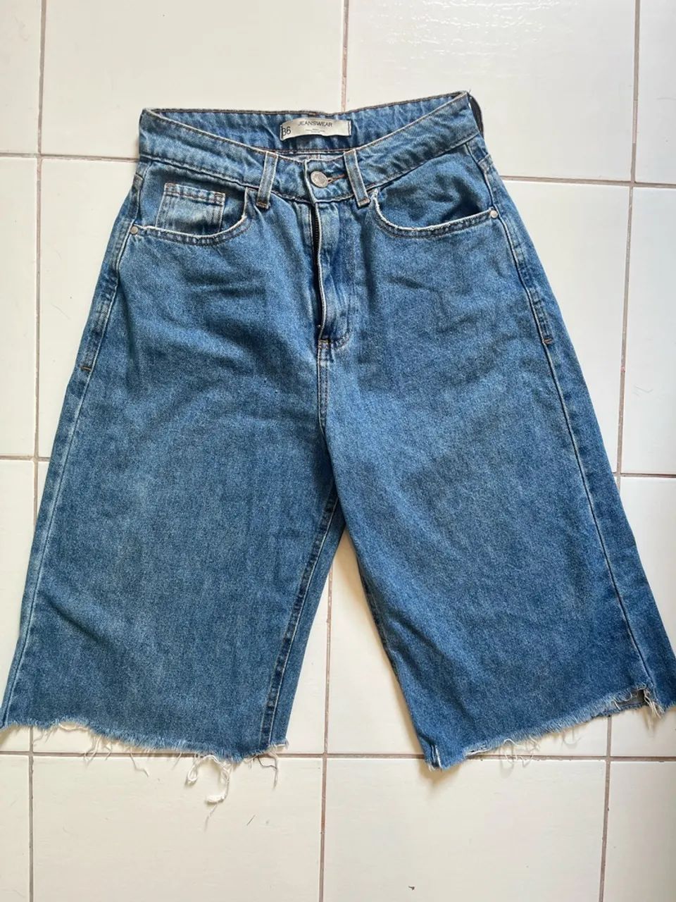 Bermuda Jeans Feminina