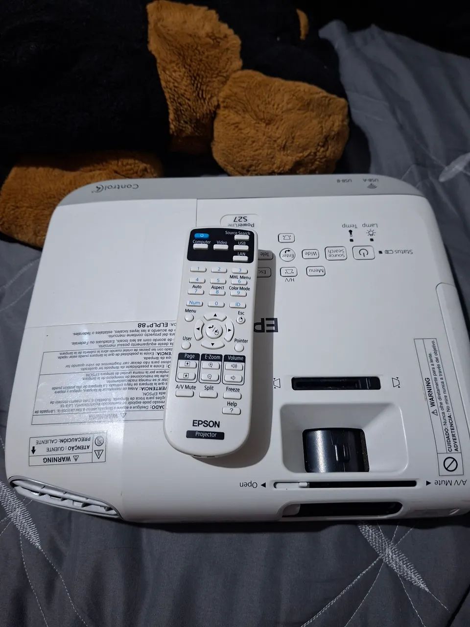 Projetor epson S27 valor 2.000  - Foto 4