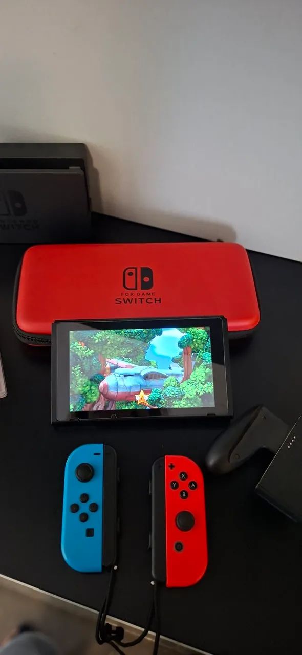 Nintendo Switch completo com jogo - Foto 4