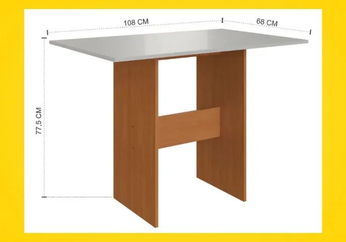 Mesa de Jantar com Cadeiras Nova65704316528259121
