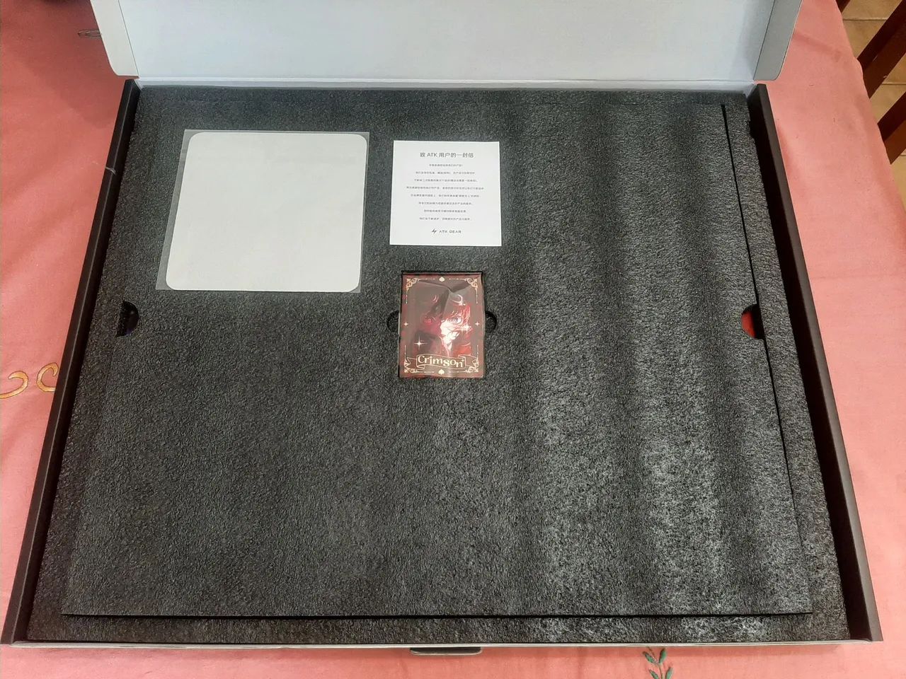 Mousepad de Vidro ATK Crimson (NOVO) - Foto 4