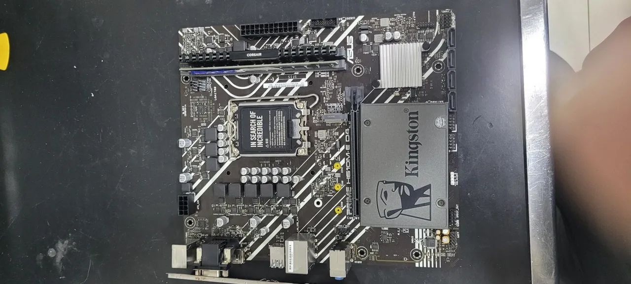 KIT: PLACA MÃE  + MEMÓRIAS  RAM + SSD - Foto 2