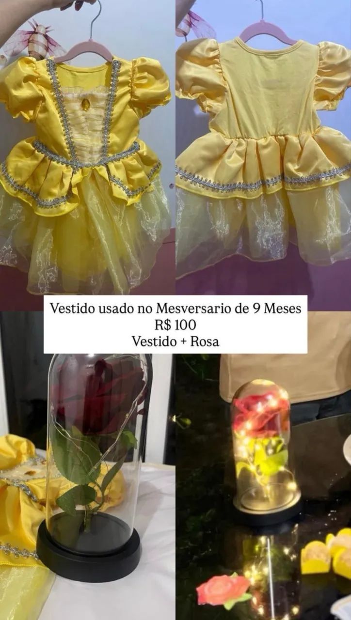 Lote - Kit de vestidos para mesversarios - Foto 3