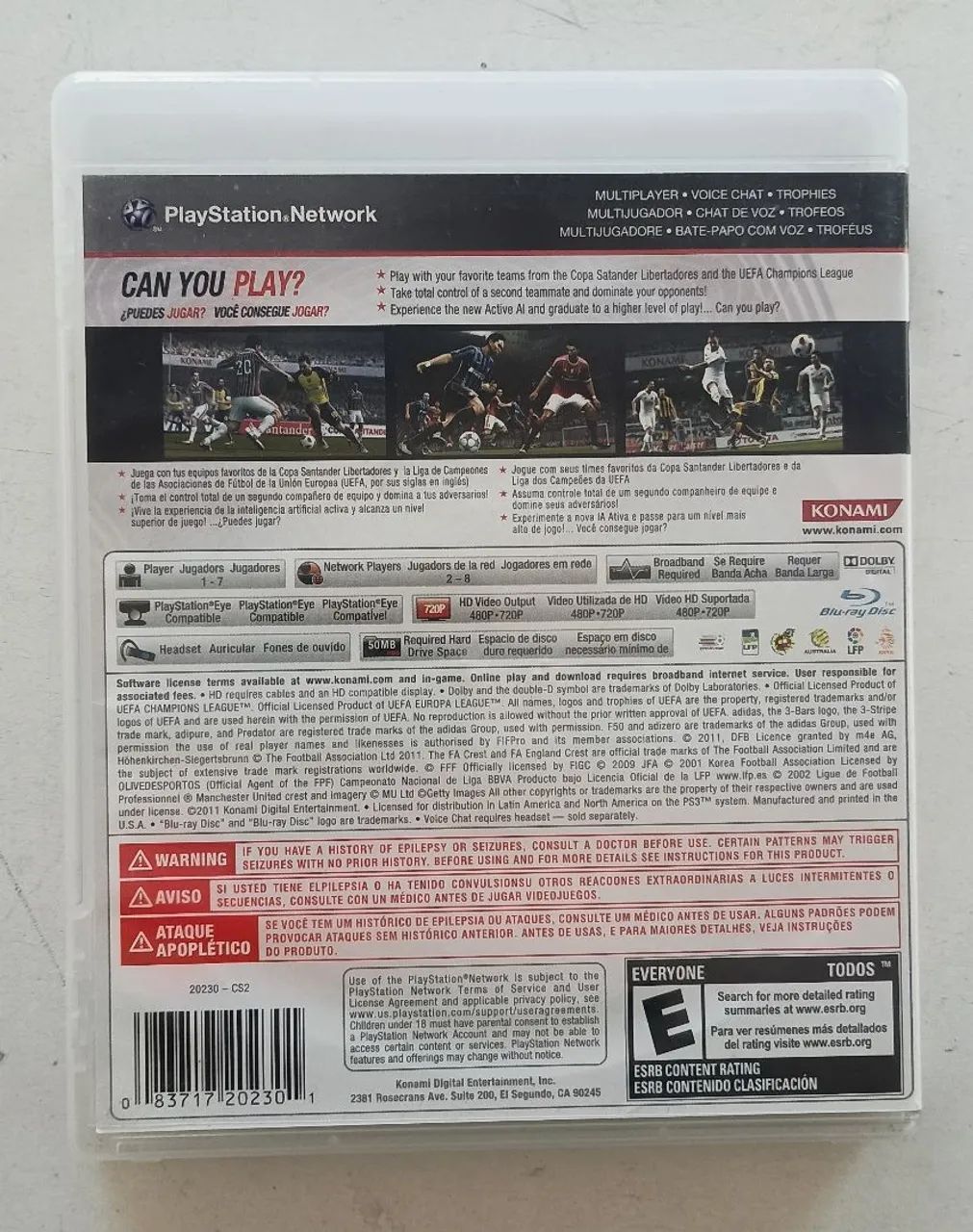Jogo Pes 2012 pro evolution ps3 - Foto 2