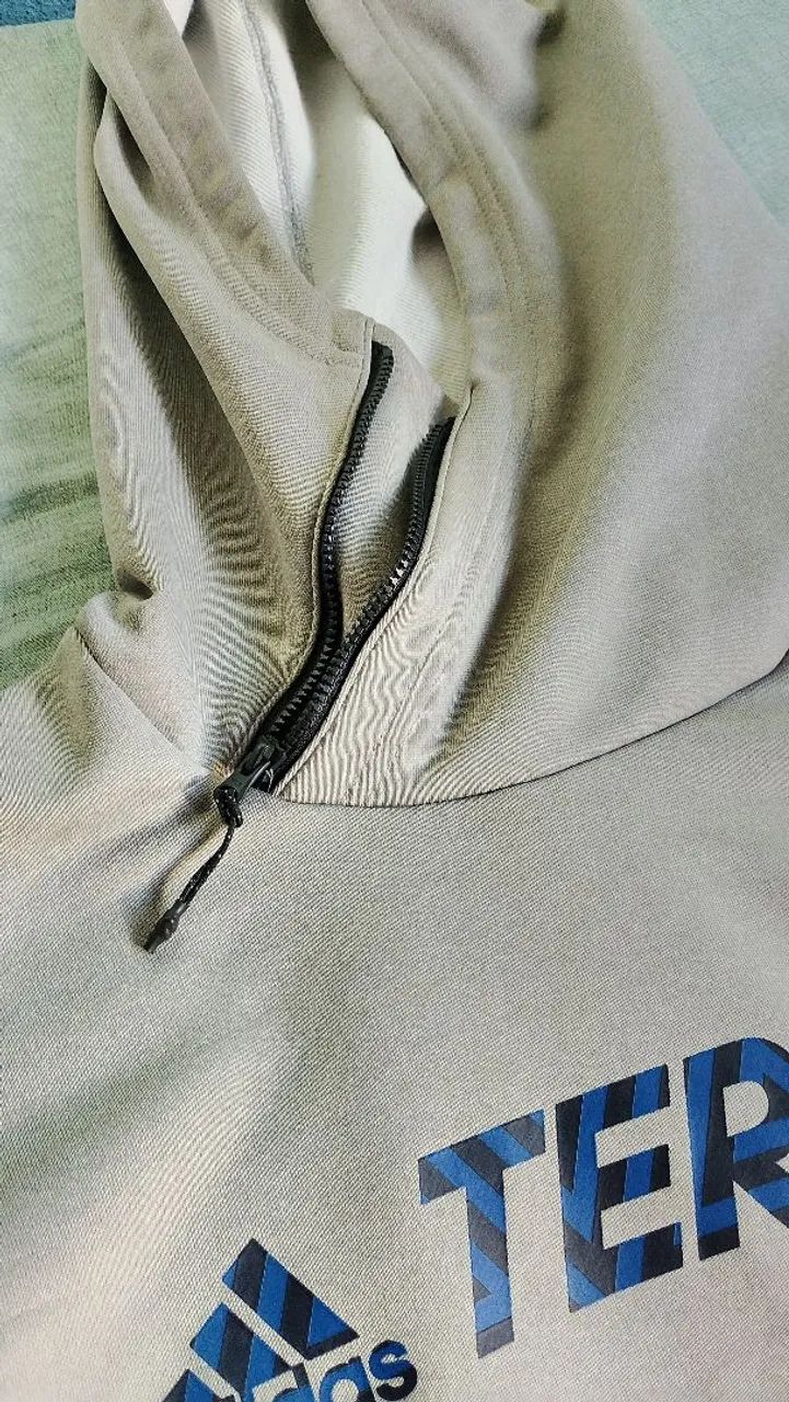 Blusa Adidas com capuz - Foto 3