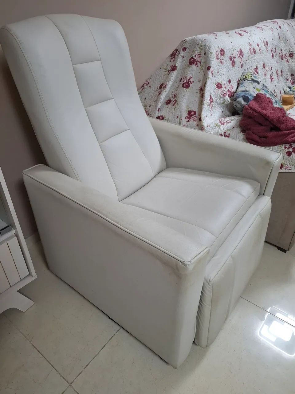 POLTRONA reclinavel corino palma bg 450 delare  - Foto 2