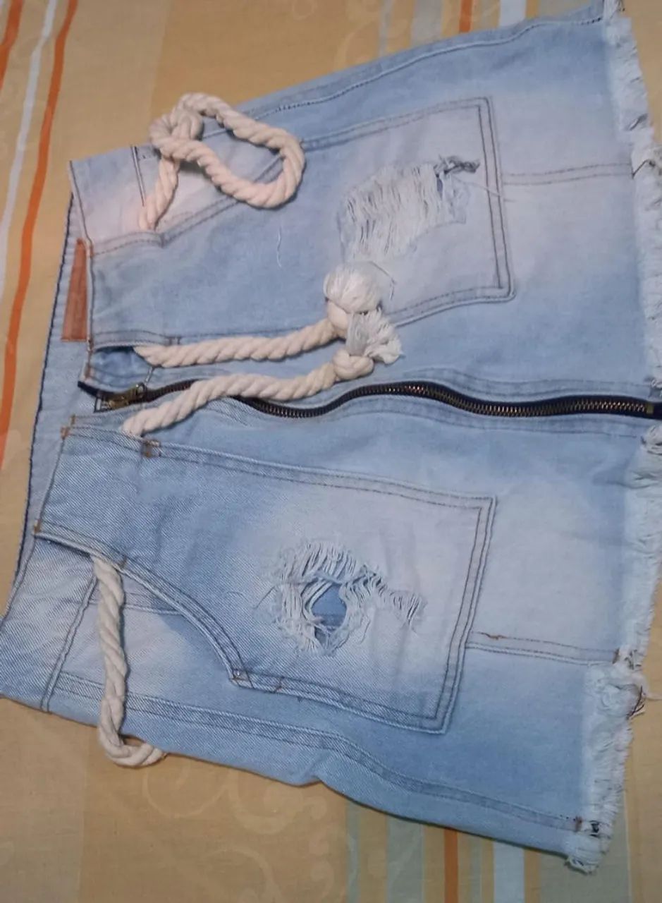 Saia jeans - Karen Vincius