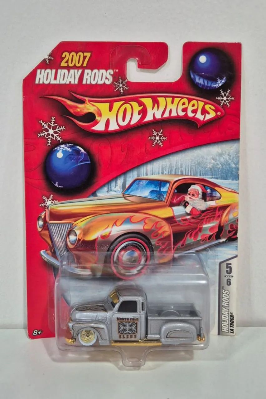 Hot Wheels 2007 Holiday Rods La Troca Prata - Hobbies e coleções