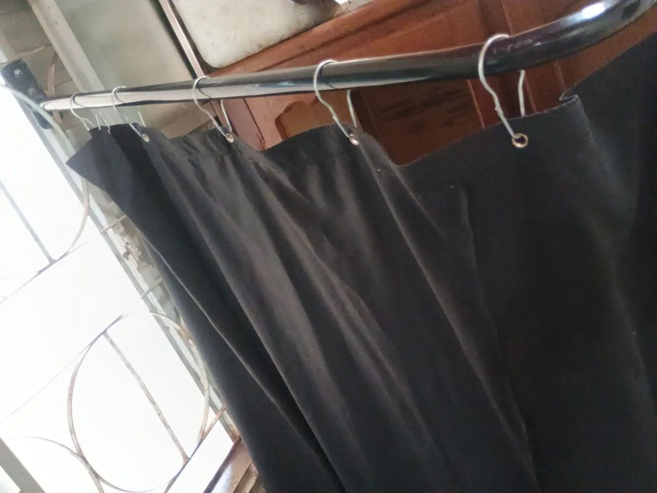 Cortina provador de roupas  - Foto 2