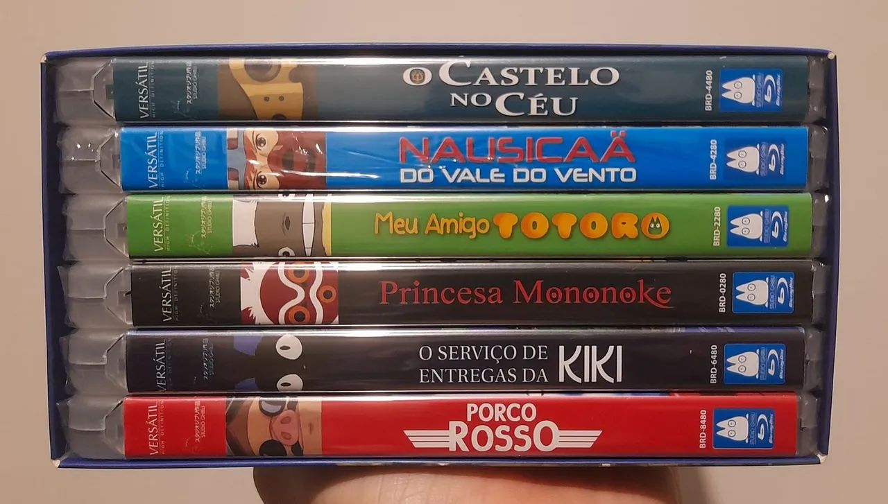 Coleção Studio Ghibli - Blu-rays 