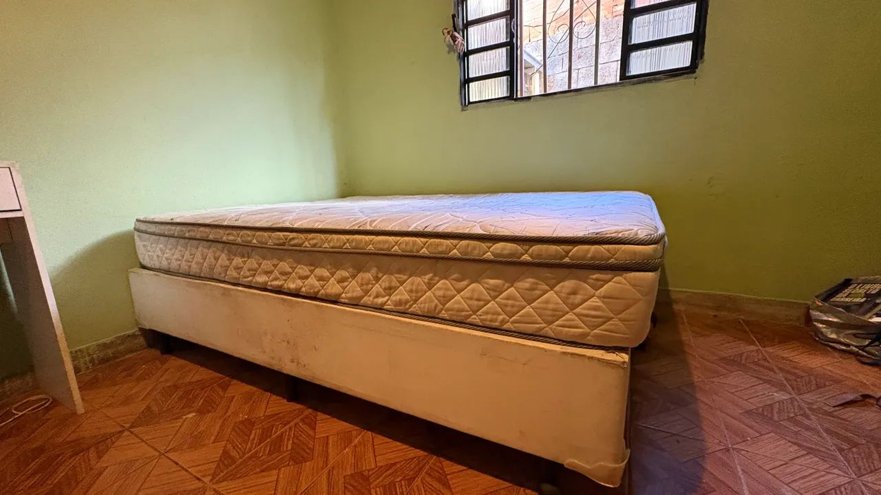 Colchão + cama box