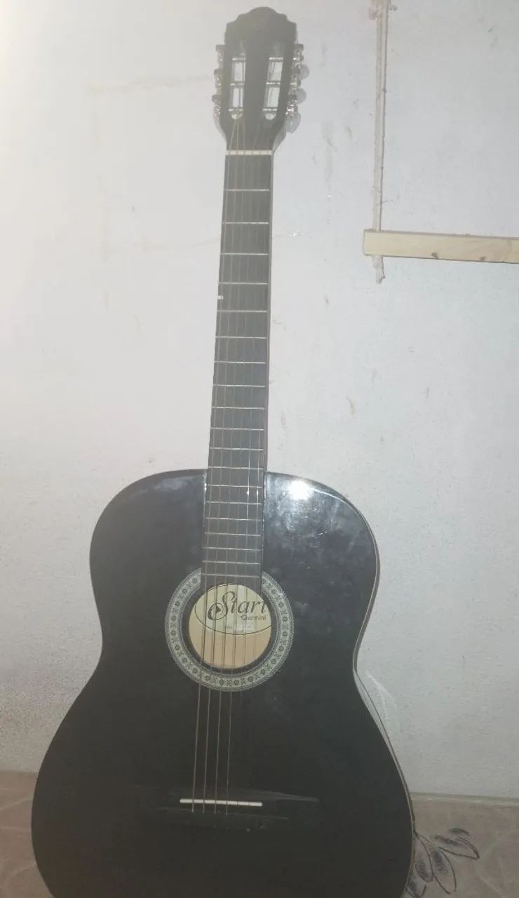 VIOLÃO CORDAS DE AÇO, COR PRETA - Foto 2