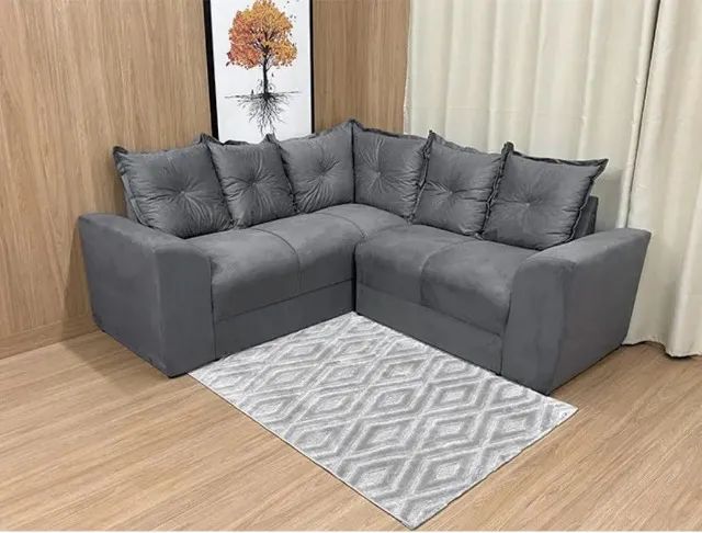 SOFÁ DE CANTO GUARUJÁ (ENTREGA IMEDIATA)