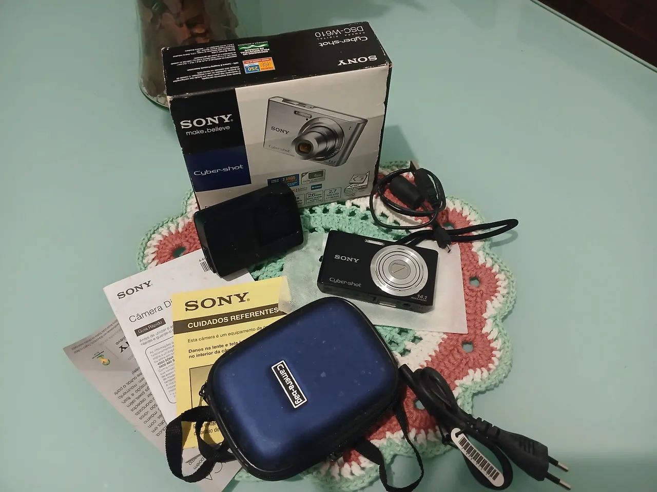 Topissima  câmera sony, completa! - Foto 2