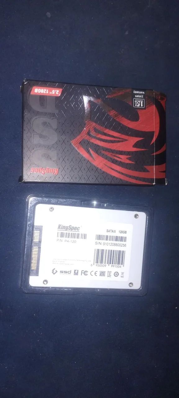 SSD kongspec 128g novo