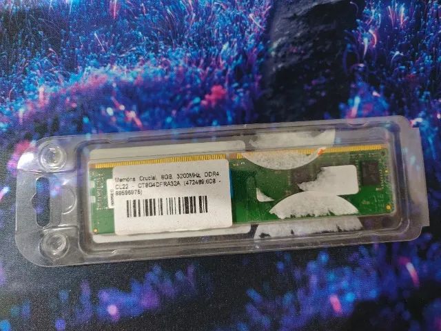 Memória RAM Crucial, 8GB, 3200MHz, DDR4, CL22 - CT8G4DFRA32A - Foto 2