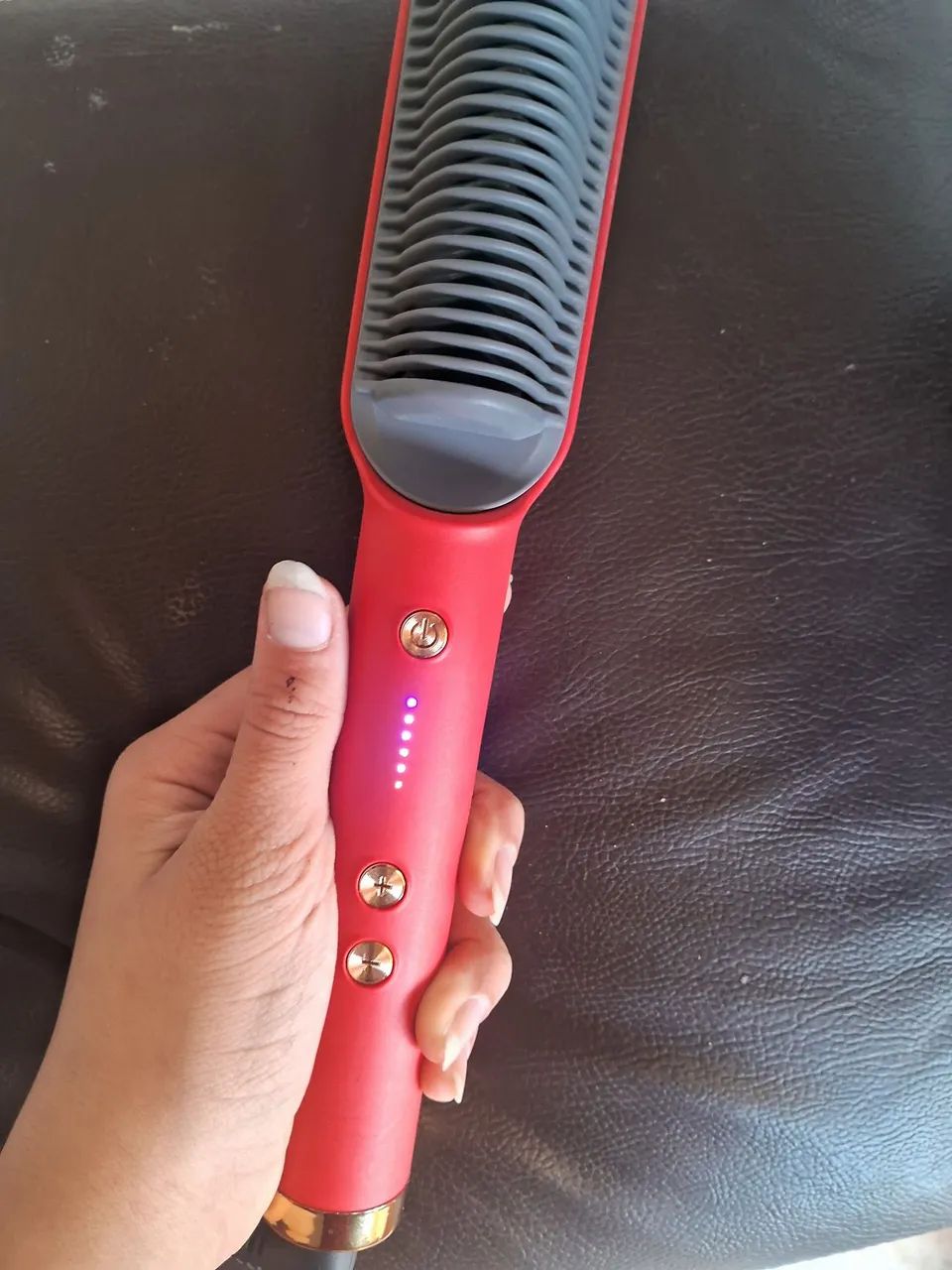 Escova para alisar cabelo - Foto 3