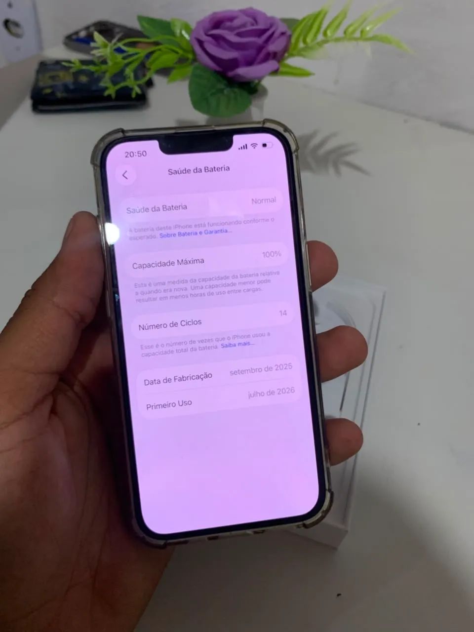 Vendo iPhone 16e  R$2900
