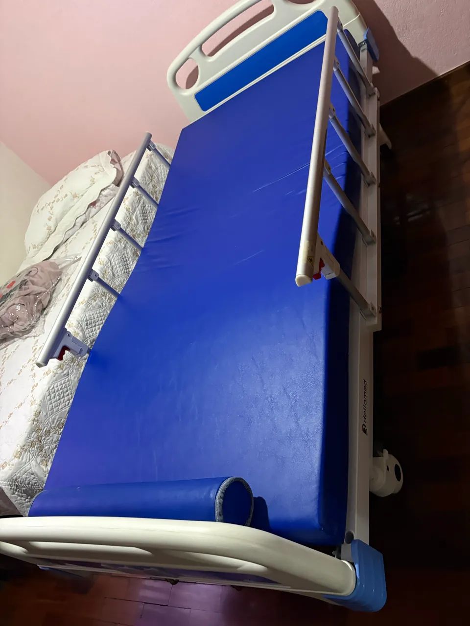 Cama Hospitalar Manual DX3 3 Movimentos até 200 Kg Dellamed - Foto 3