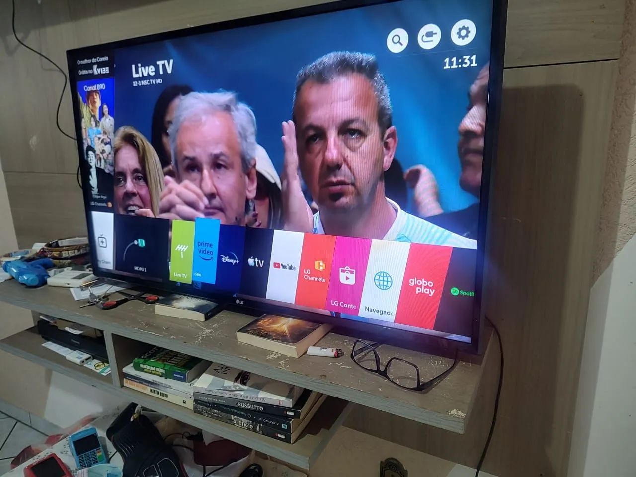 Tv smart 43" LG wi-fi 5G, espelha celular - Foto 3