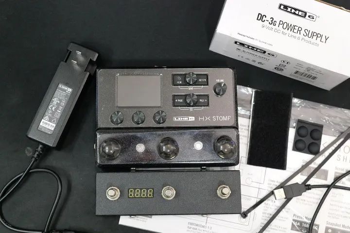 HX Stomp Completo + Controlador MIDI + Presets M Britt - Kit