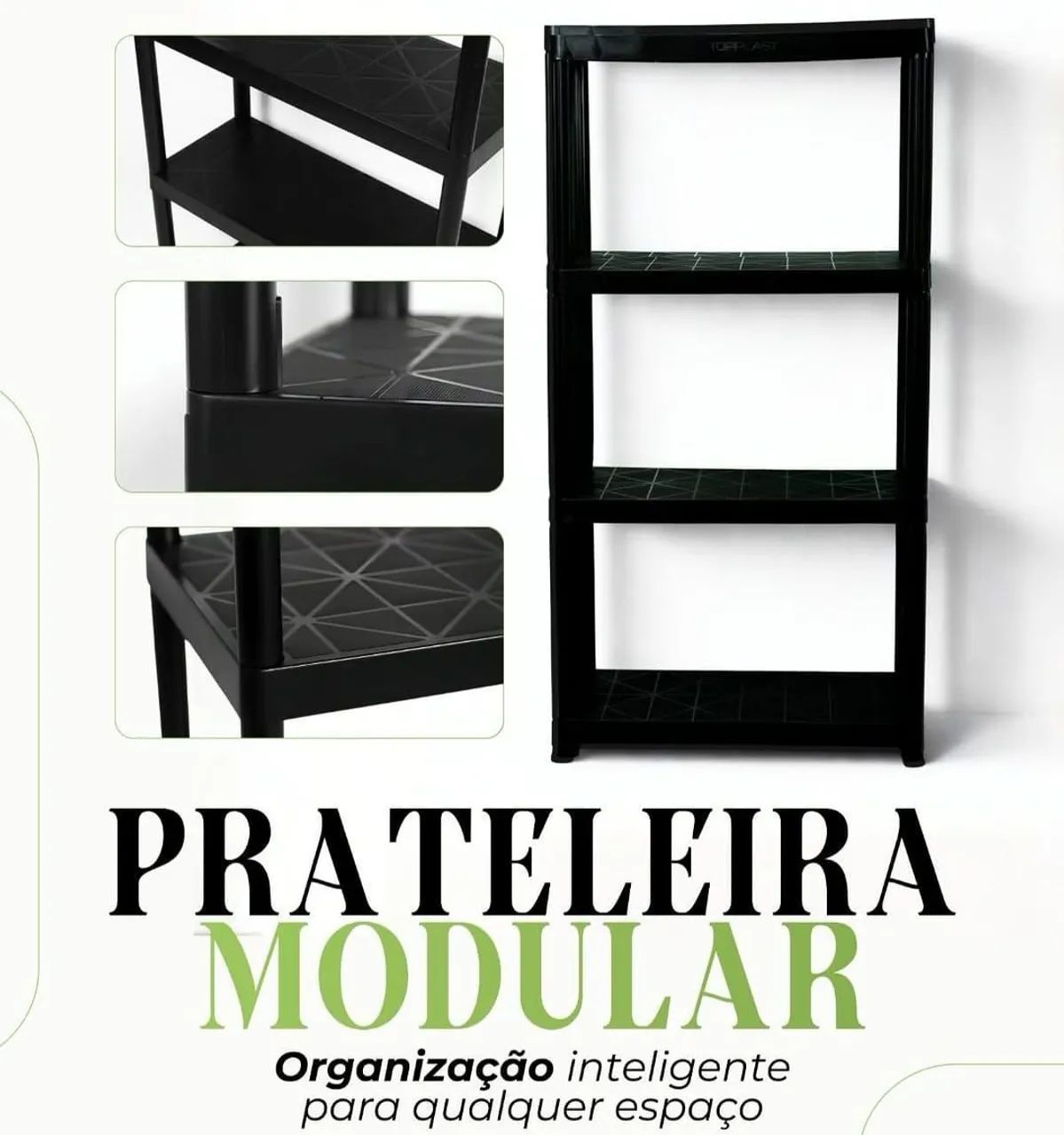 Estante multiuso de plástico  - Foto 3