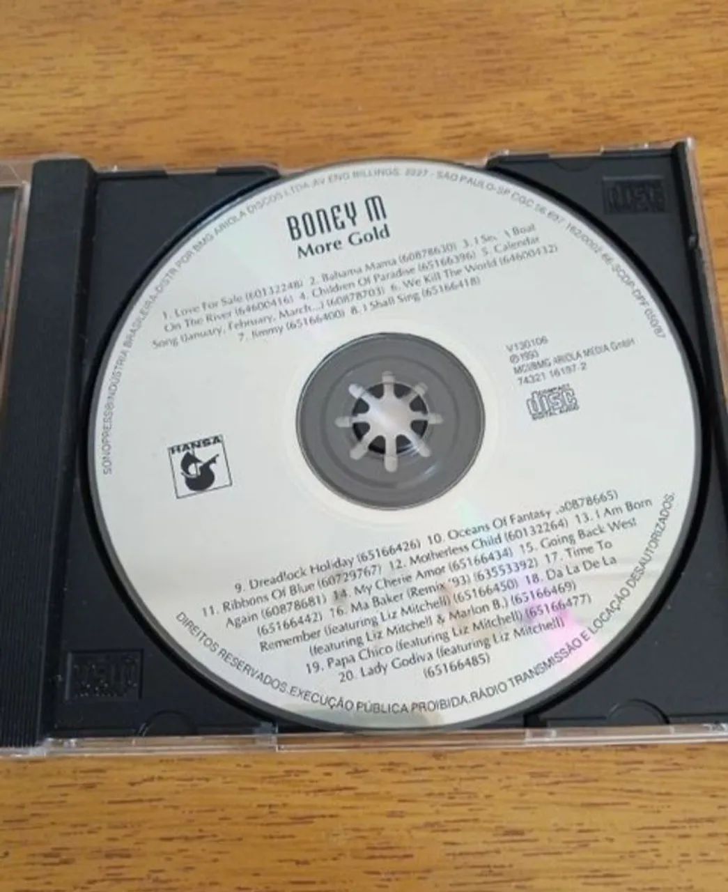 cd boney m. 20 super hits vol. ll<br>more gold plus 4 - Foto 3