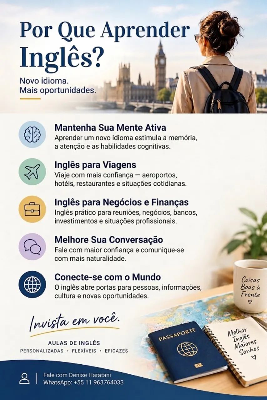Aulas de Inglês