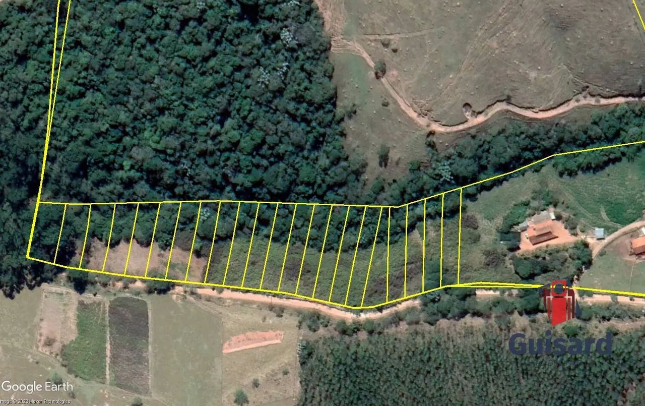 Chacaras de 1.000m² em São Luiz do Paraitinga