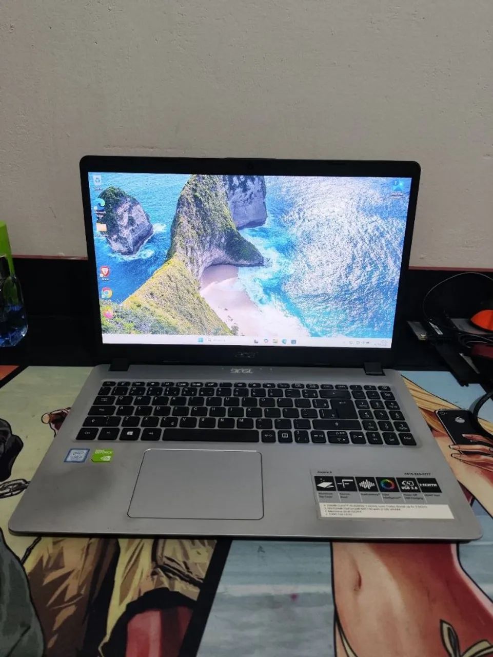 Notebook Acer com placa de vídeo dedicada - 6 meses de garantia  - Foto 3