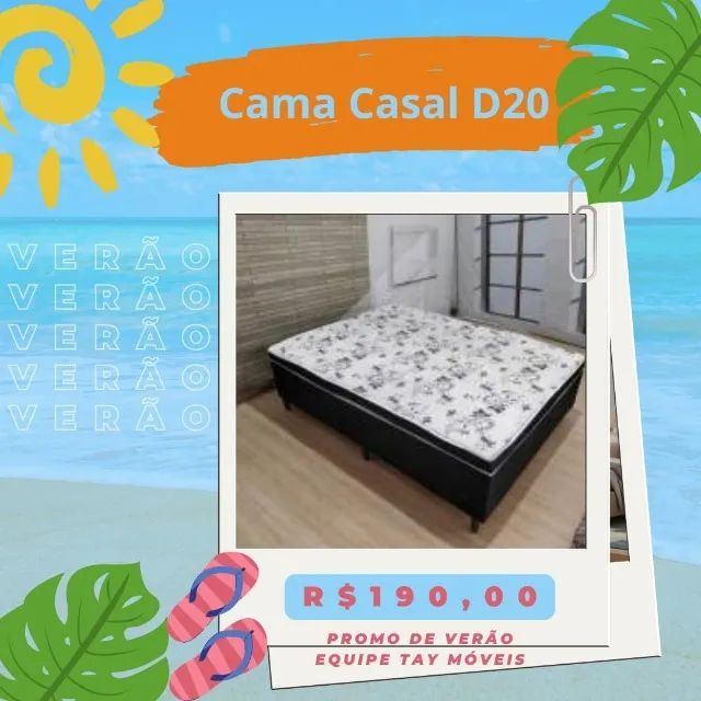 Cama casal D20 