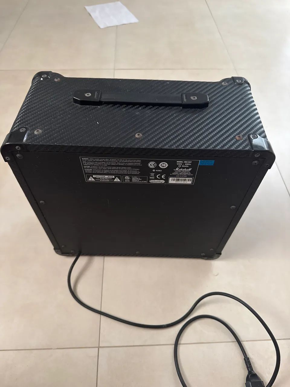 Caixa Amplificadora Marshall MG15CF 40w - Foto 2