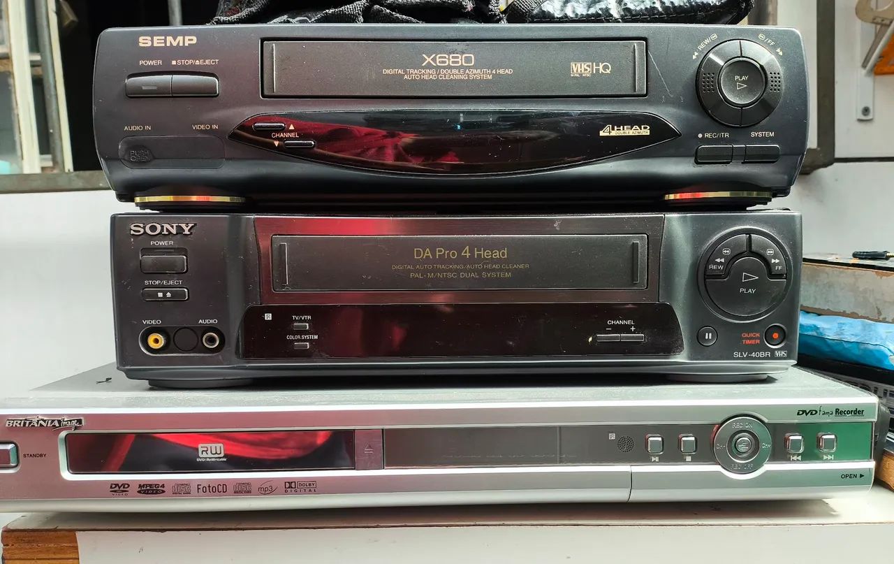 Dvd player - Vídeo Cassete - Foto 2