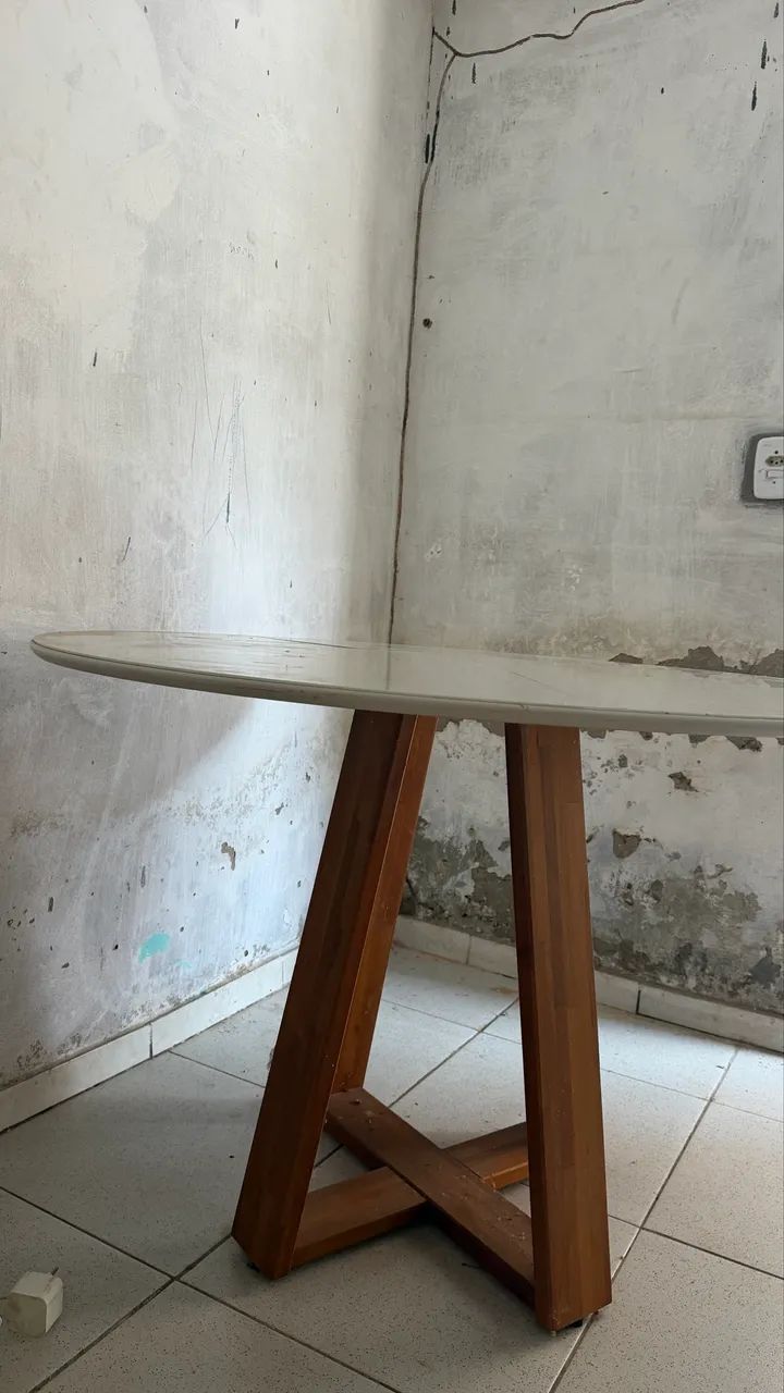Mesa Mavilar com tampo quebrado  - Foto 4