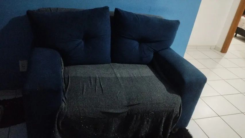 Sofá 2 lugares e poltrona  - Foto 3
