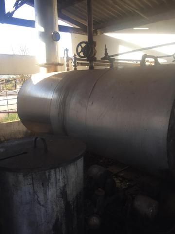 Caldeira a óleo 750 Kilos de vapor e uma Fornalha para lenha - Foto 5