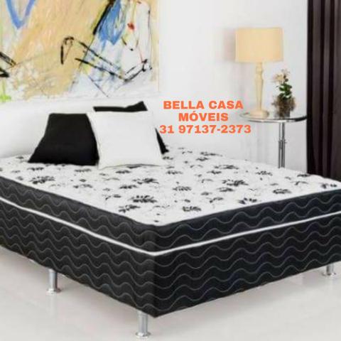 Super promoção cama box casal nova