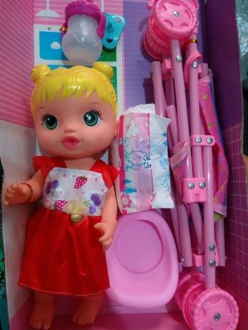 Baby Alive com Carrinho + Acessórios Fala e Chora - Foto 3
