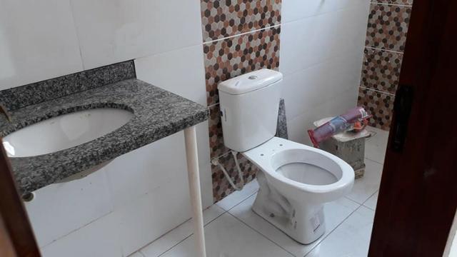 Linda Casa Nova Financia 2/4 Sendo 1 Suíte Na Laje Casa Individual Frente Pra Sombra - Foto 15