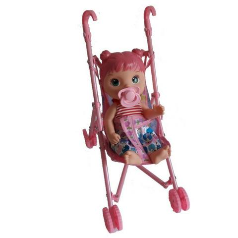 Baby Alive com Carrinho + Acessórios Fala e Chora - Foto 6