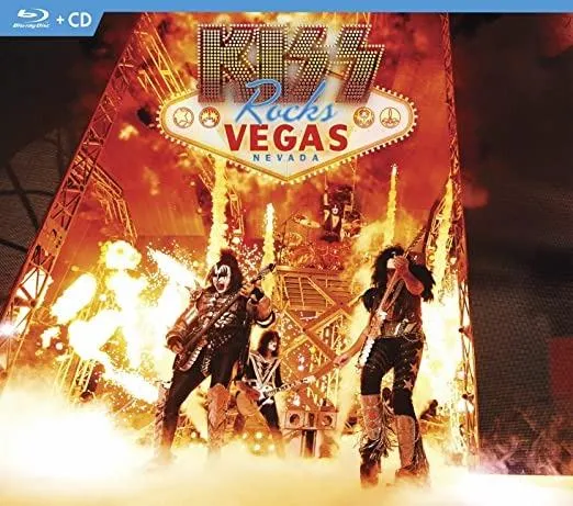 Blu Ray - Kiss Rocks Vegas (Autorado)
