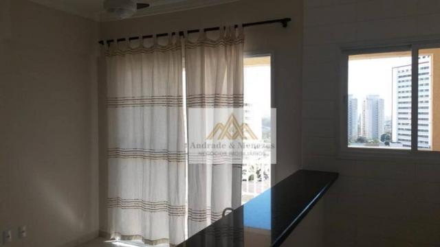 Apartamento com 1 dormitório para alugar, 42 m² por R$ 850/mês - Nova Aliança - Ribeirão P - Foto 3
