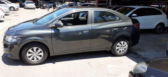 Prisma Joy 1.0 Cinza 2019 / completo - com ou sem entrada - flex+gnv - Foto 5
