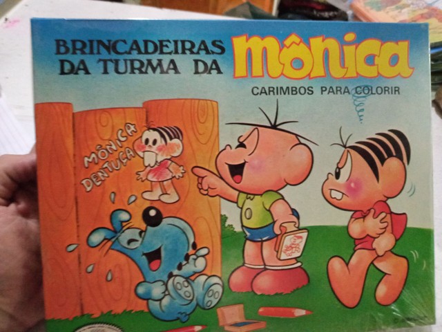 Carimbo turma da monica anos 80 lacrado