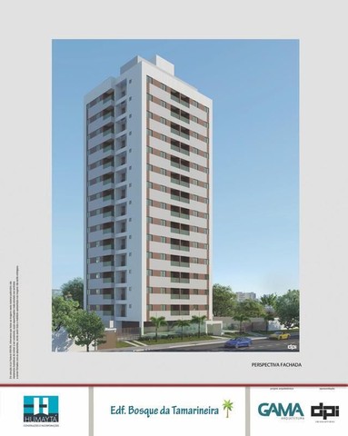 Apartamento com 3 dormitórios à venda, 63 m² por R$ 420.000,00 - Tamarineira - Recife/PE